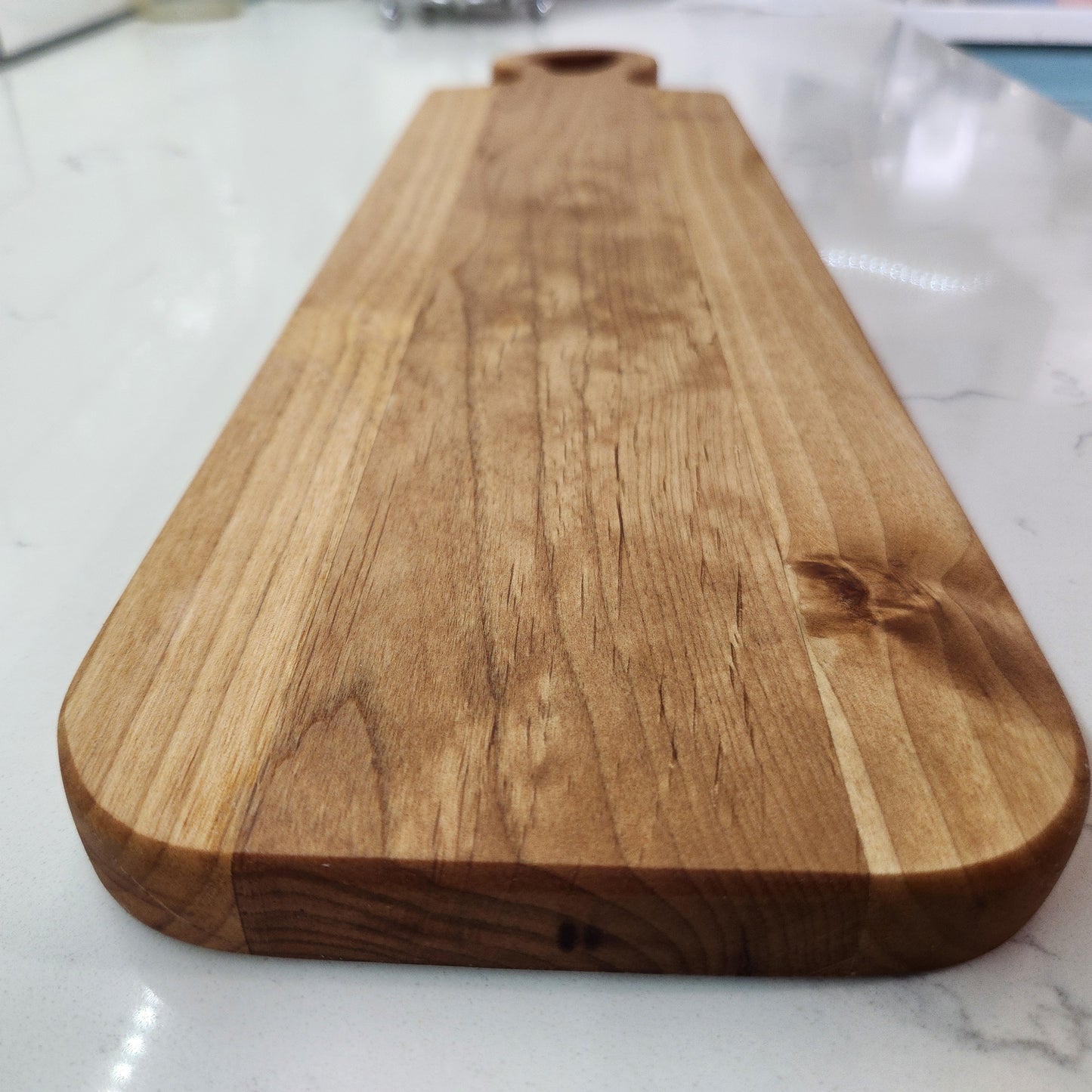 Wood Bread Board with Handle