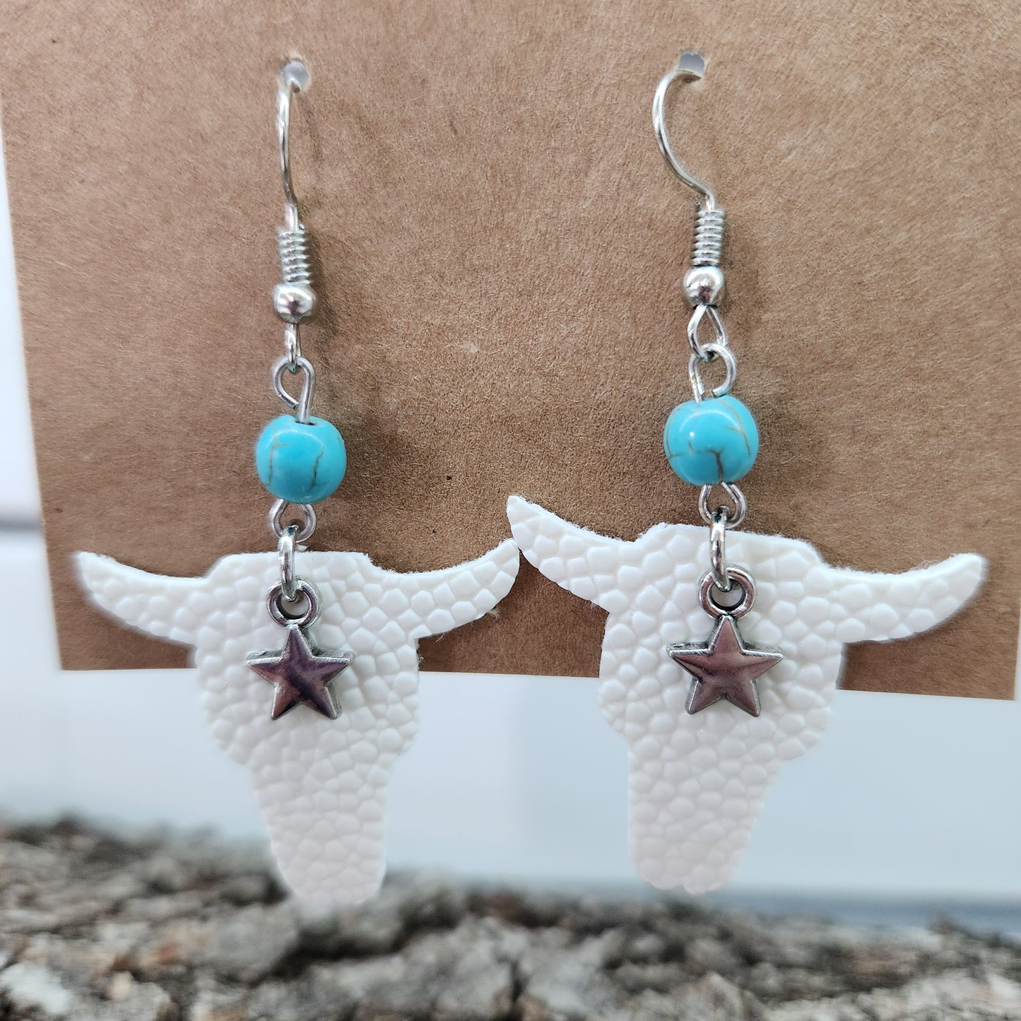 Western Longhorn Earrings