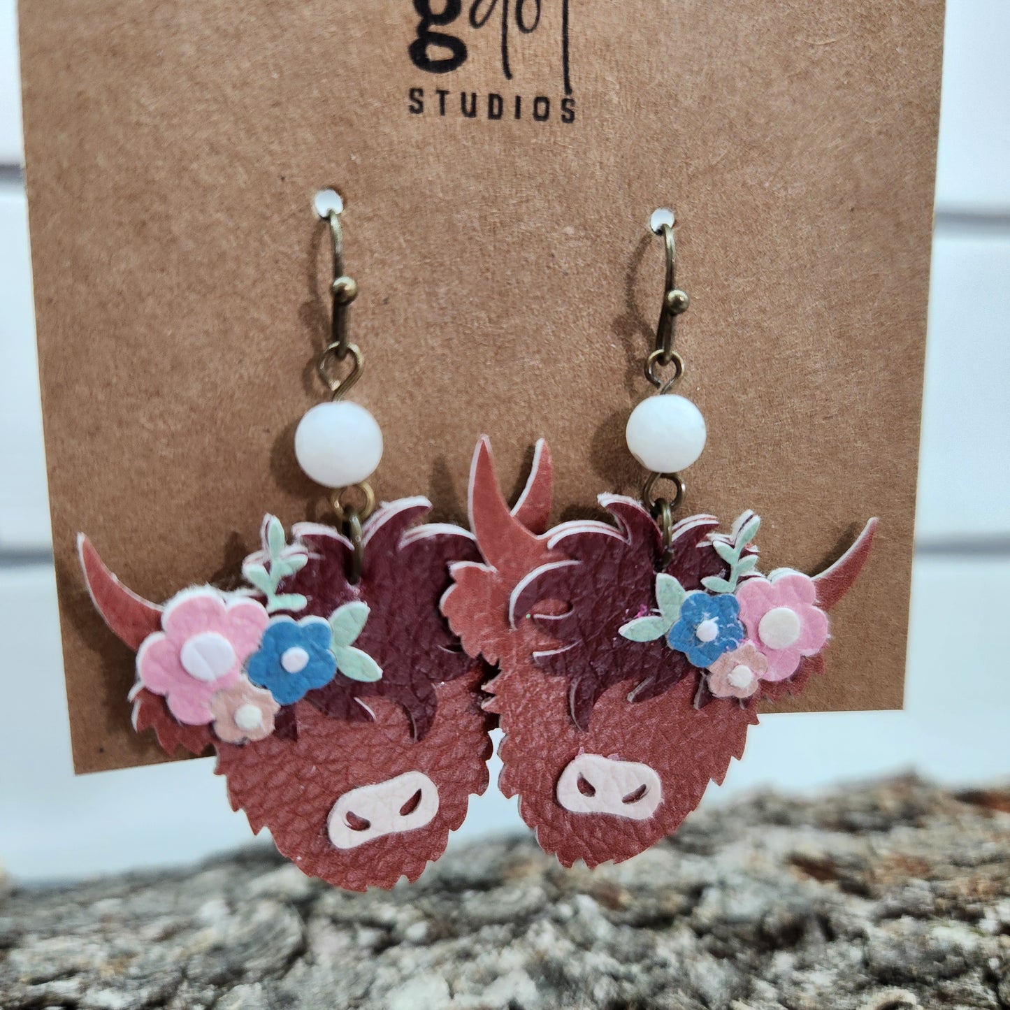 Highland Cow Earrings