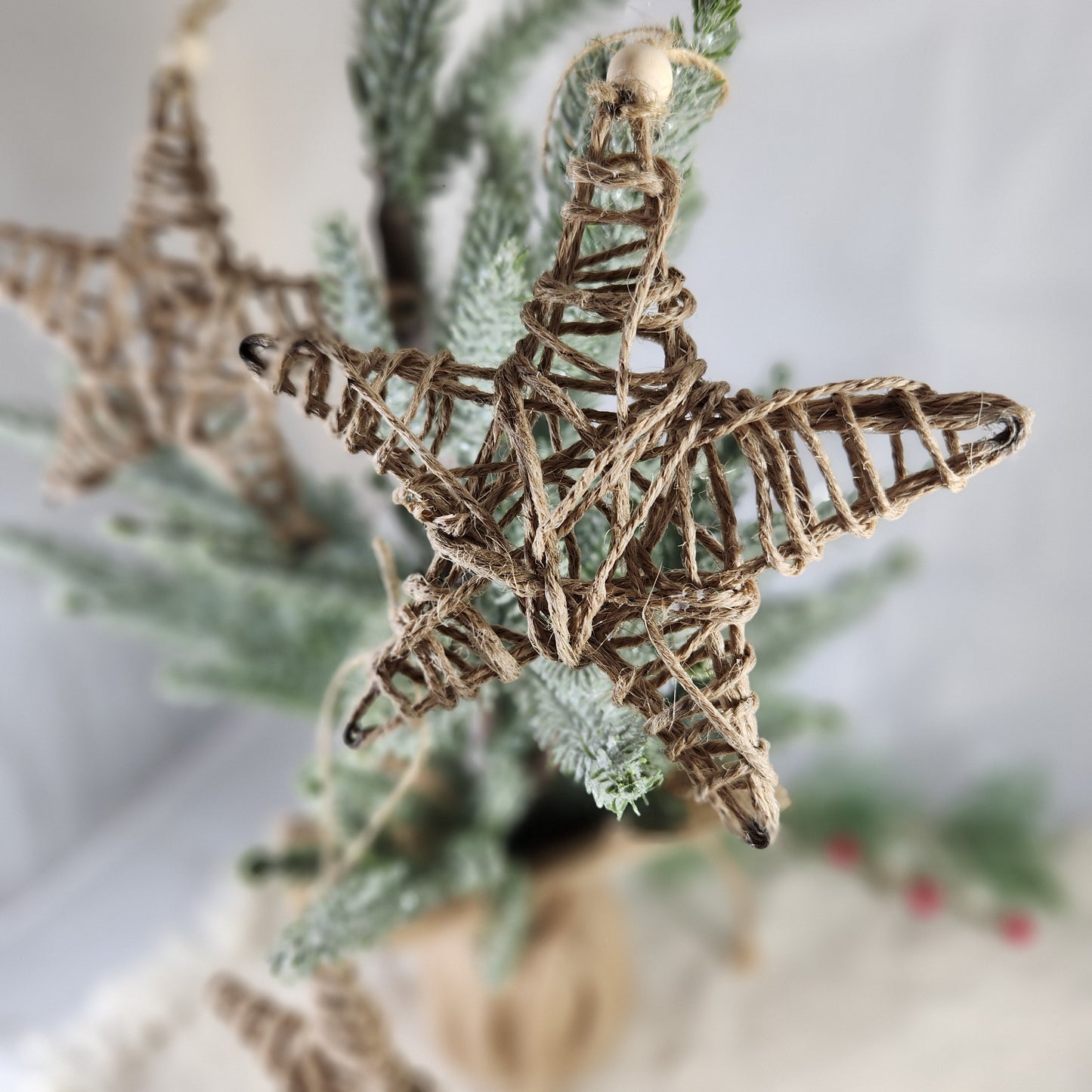 Ornament Set - Christmas Rustic Stars