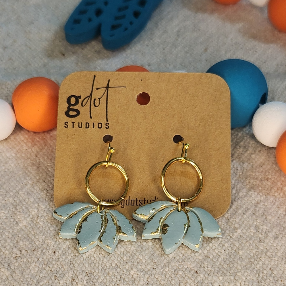 Tiffany Blue Polymer Clay Earring Collection