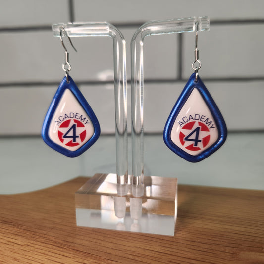 Academy 4 Faux Leather Earrings