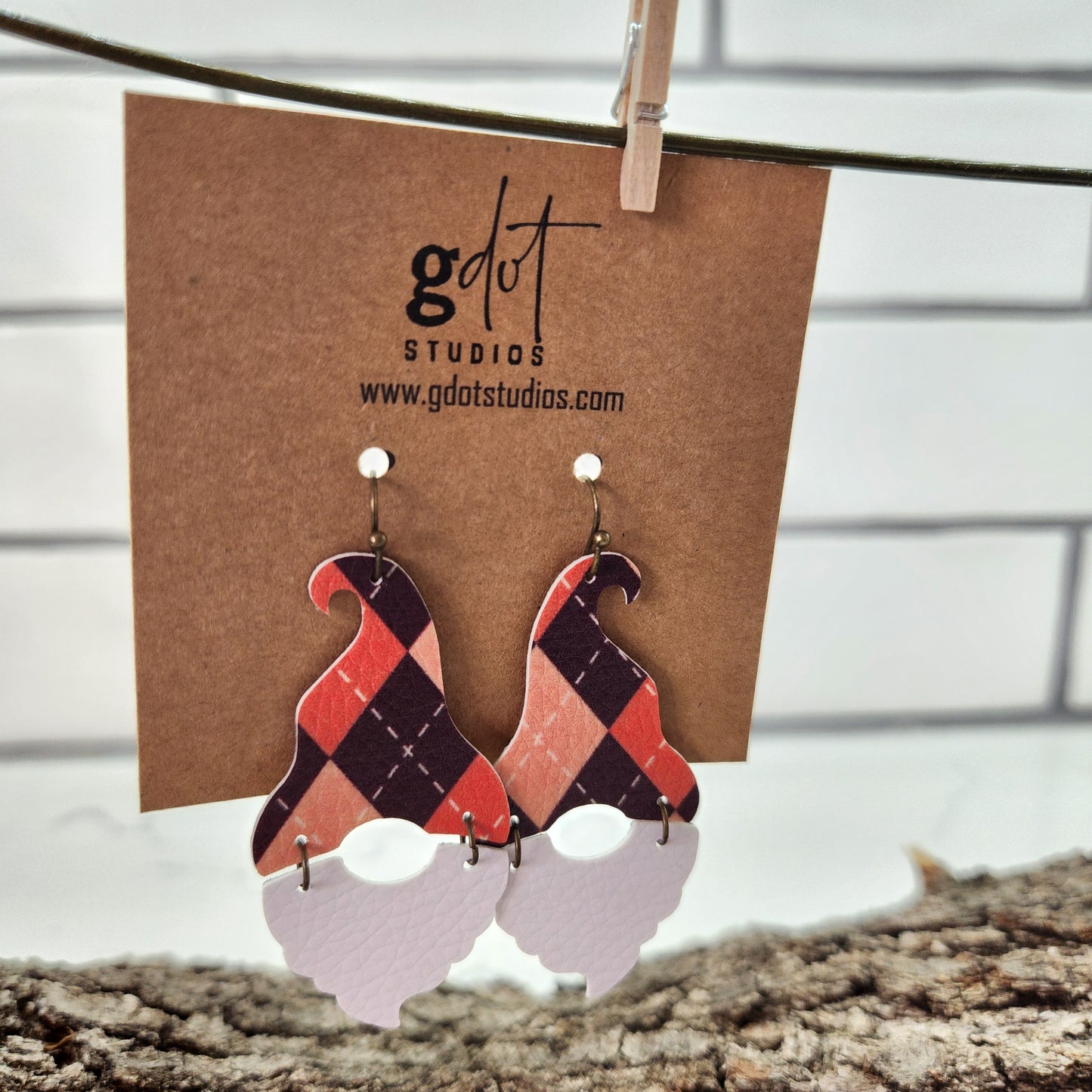 Fall Gnome Earrings