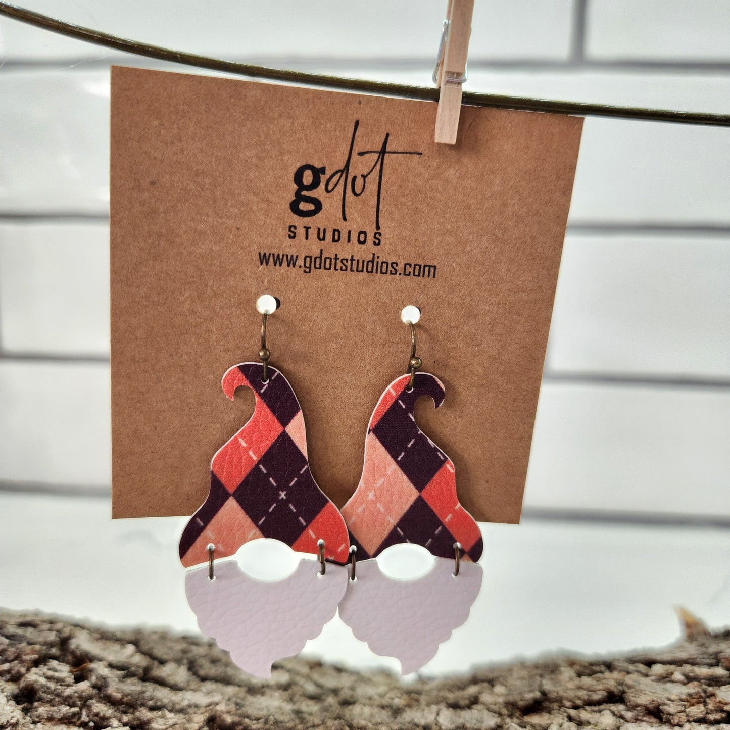 Fall Gnome Earrings