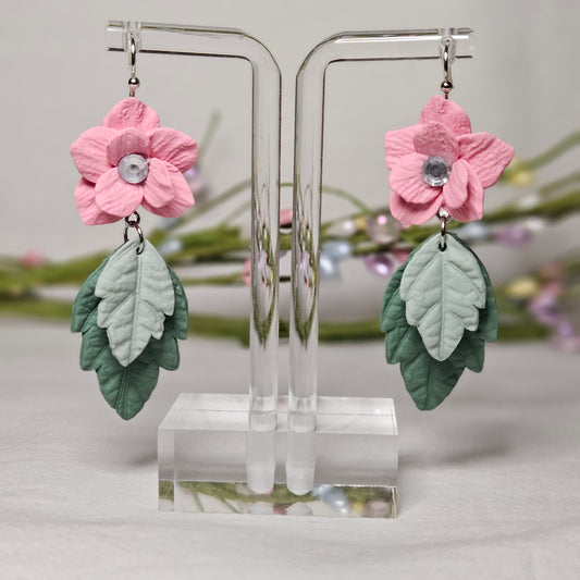 Spring Flower & Leaf Dangles