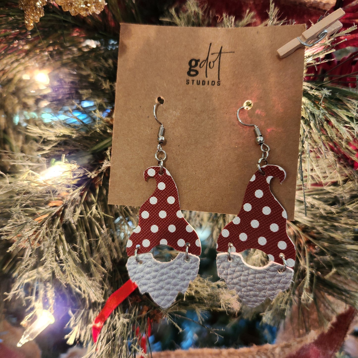 Christmas Gnome Earrings