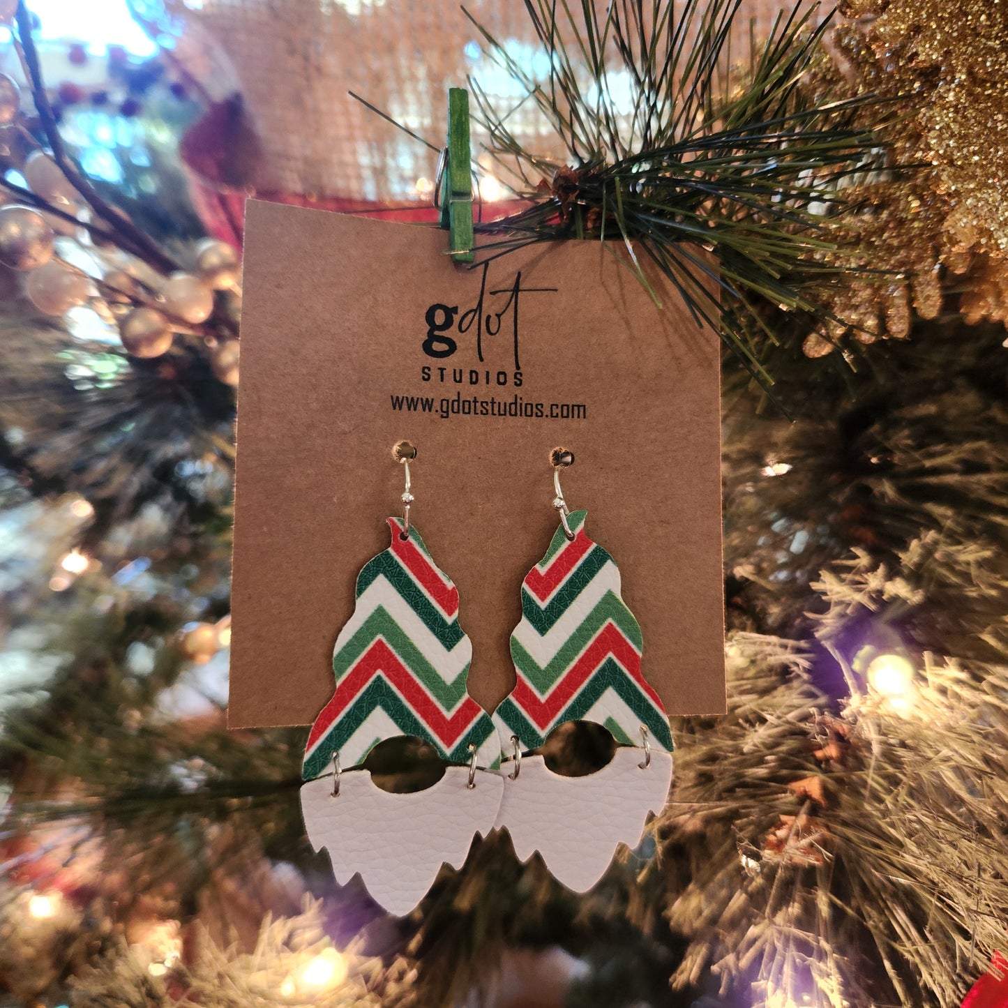 Christmas Gnome Earrings