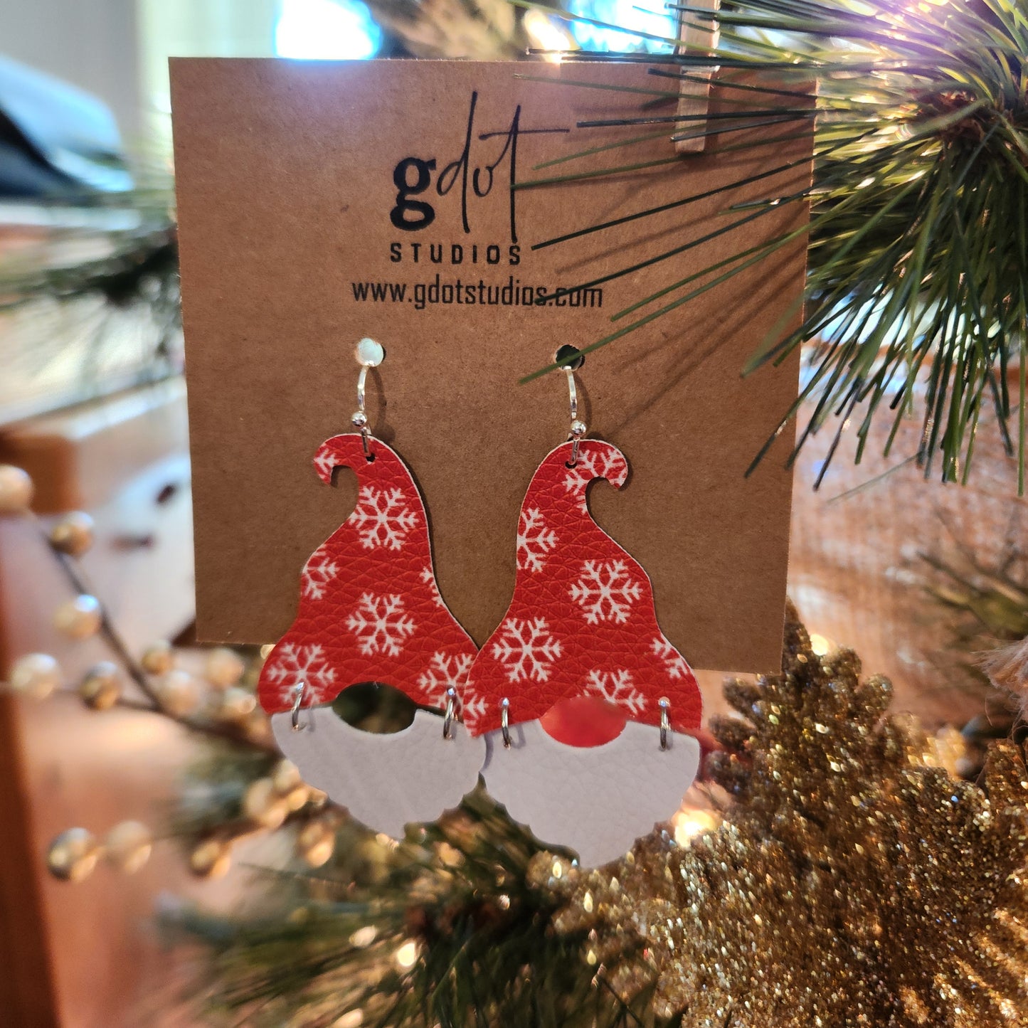 Christmas Gnome Earrings