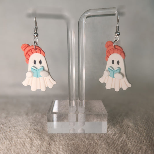 Fall Ghost Friends Earrings