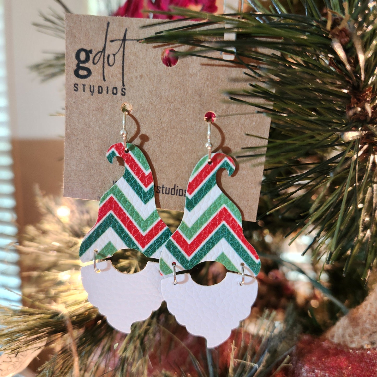 Christmas Gnome Earrings